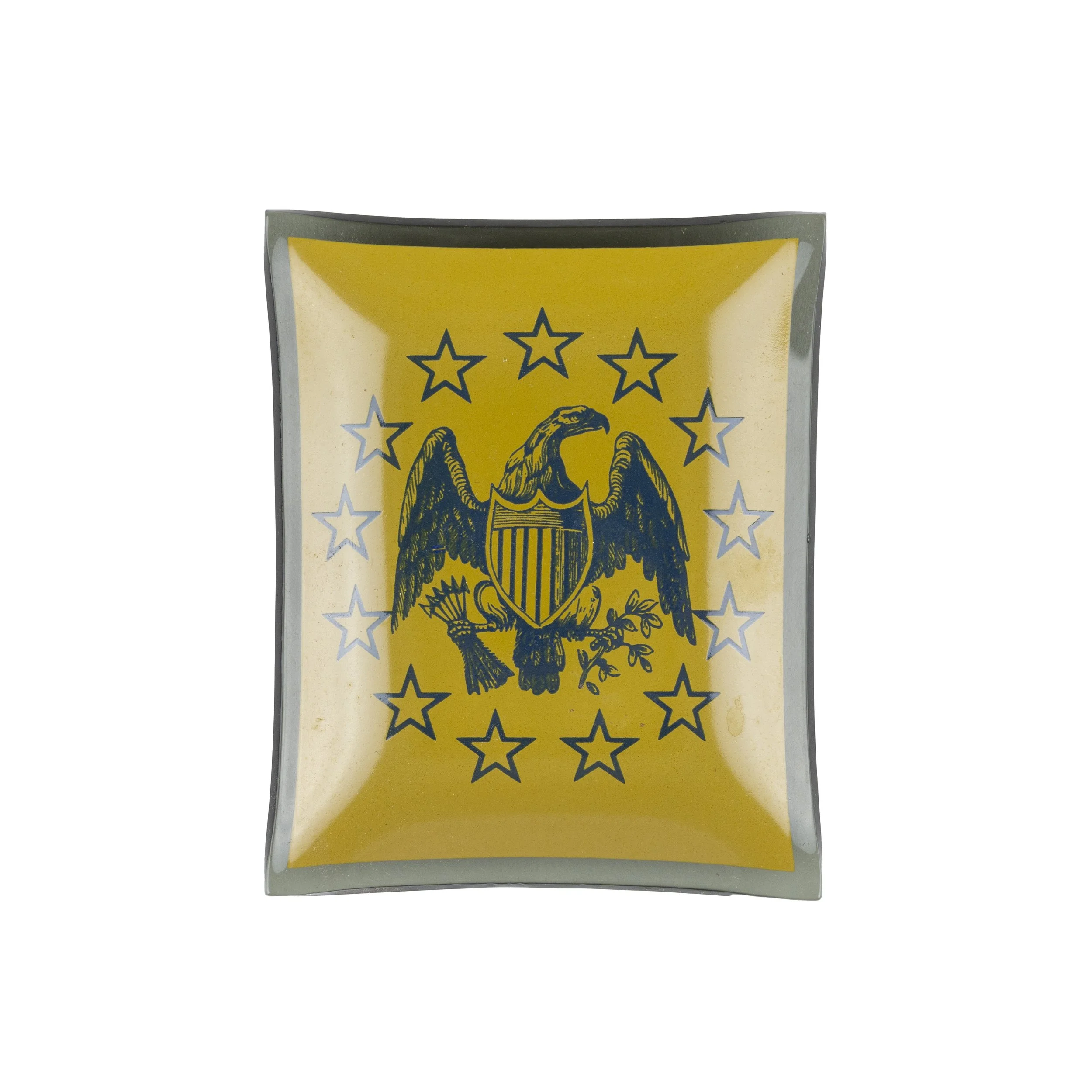 Eagle Coat of Arms Ashtray Set