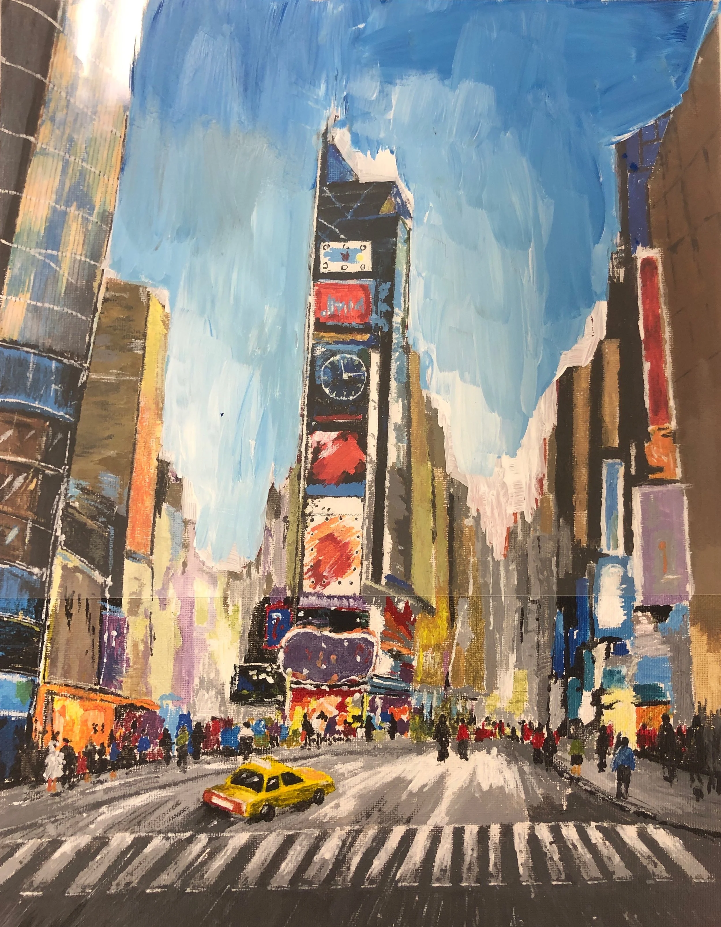 Oil Painting- Architecture