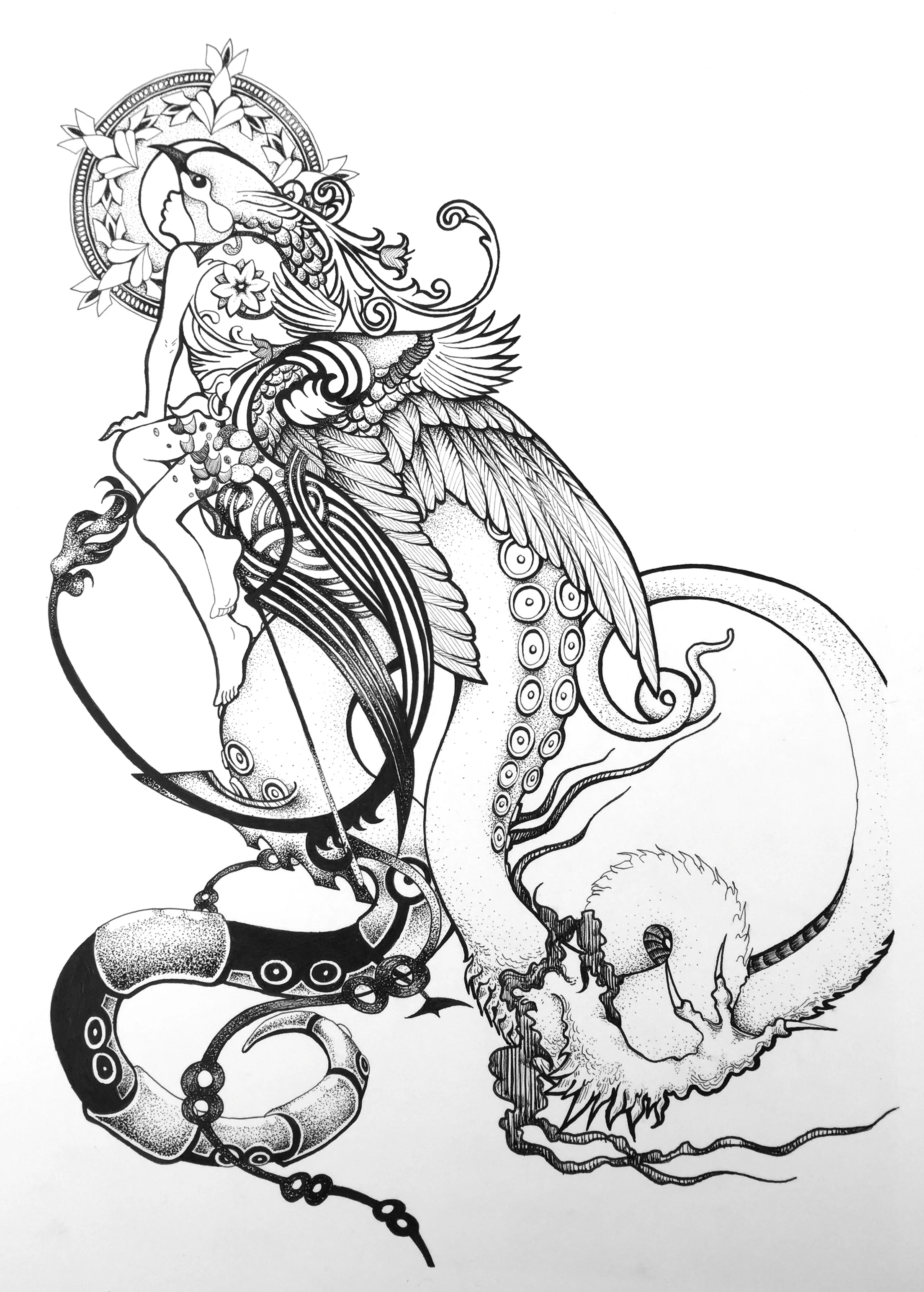 2D Design- Ink Drawing