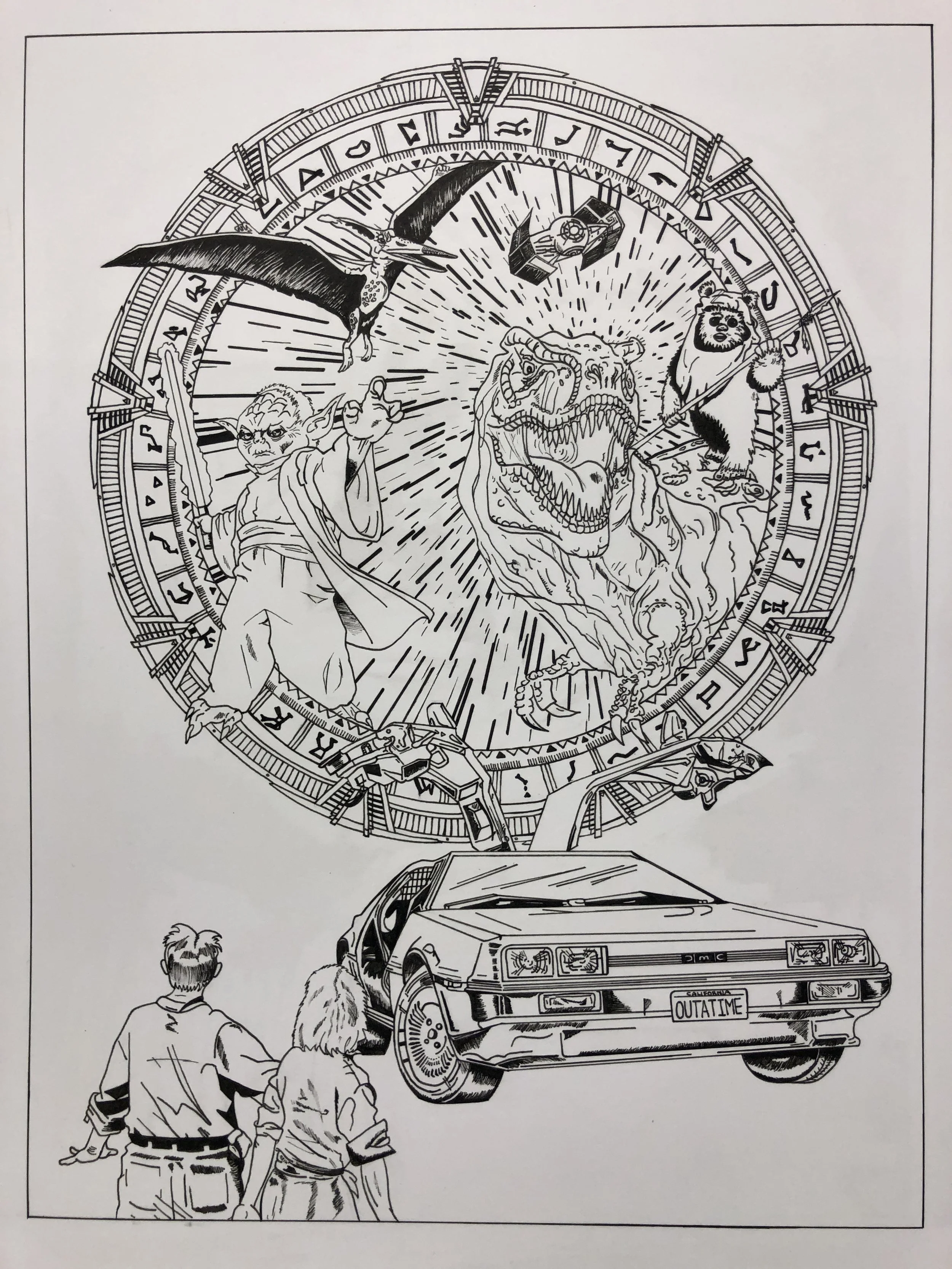 2D Design- Ink Drawing