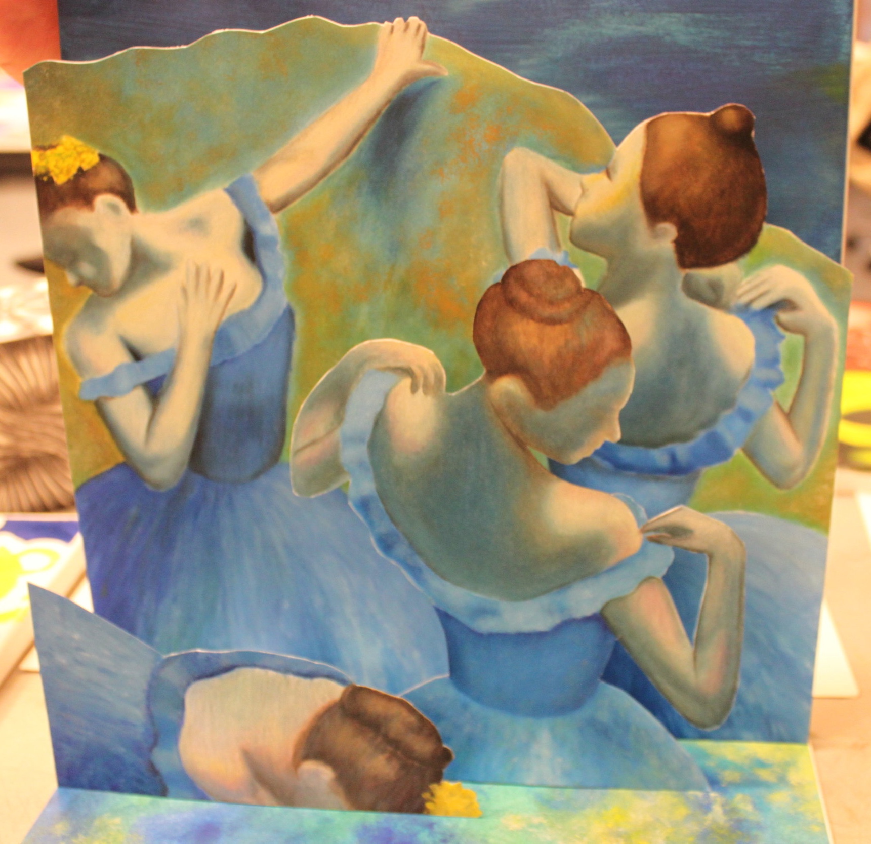 Oil Painting- Pop-Up Master Copy