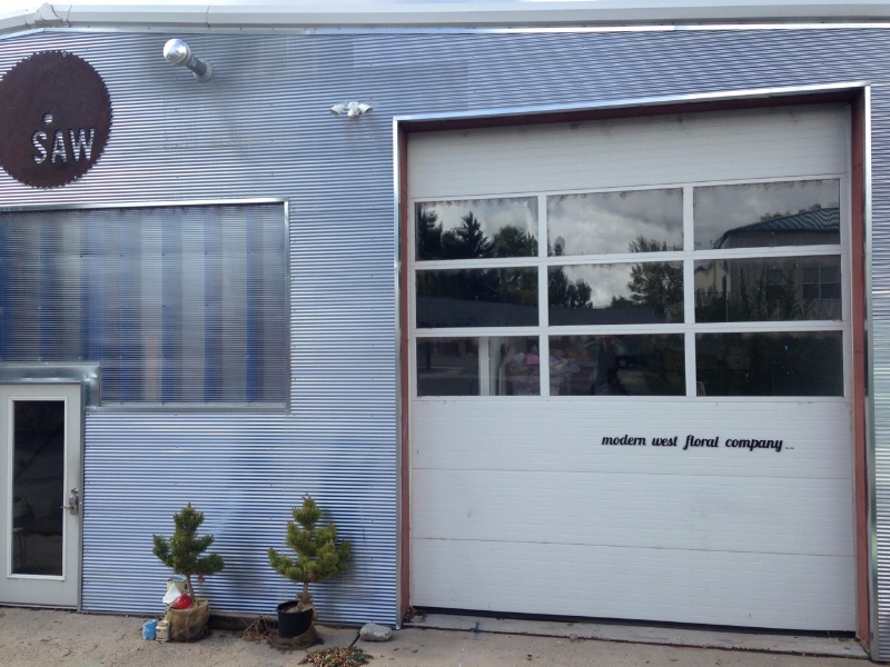 OUTSIDE view of our new space at SAW! 