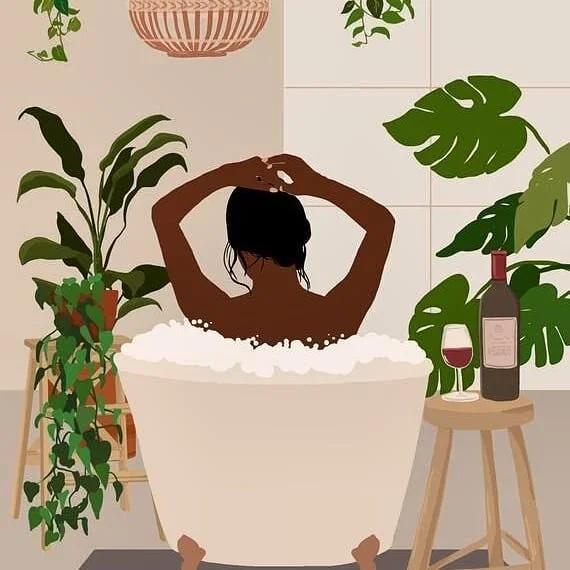 Happy Soulful Self Care Sunday! This is our friendly reminder for you to incorporate self-care into your Sunday routine - doing so will make it is easier for you to stay in alignment throughout the upcoming week.&nbsp;
.
When paired with a glass of w