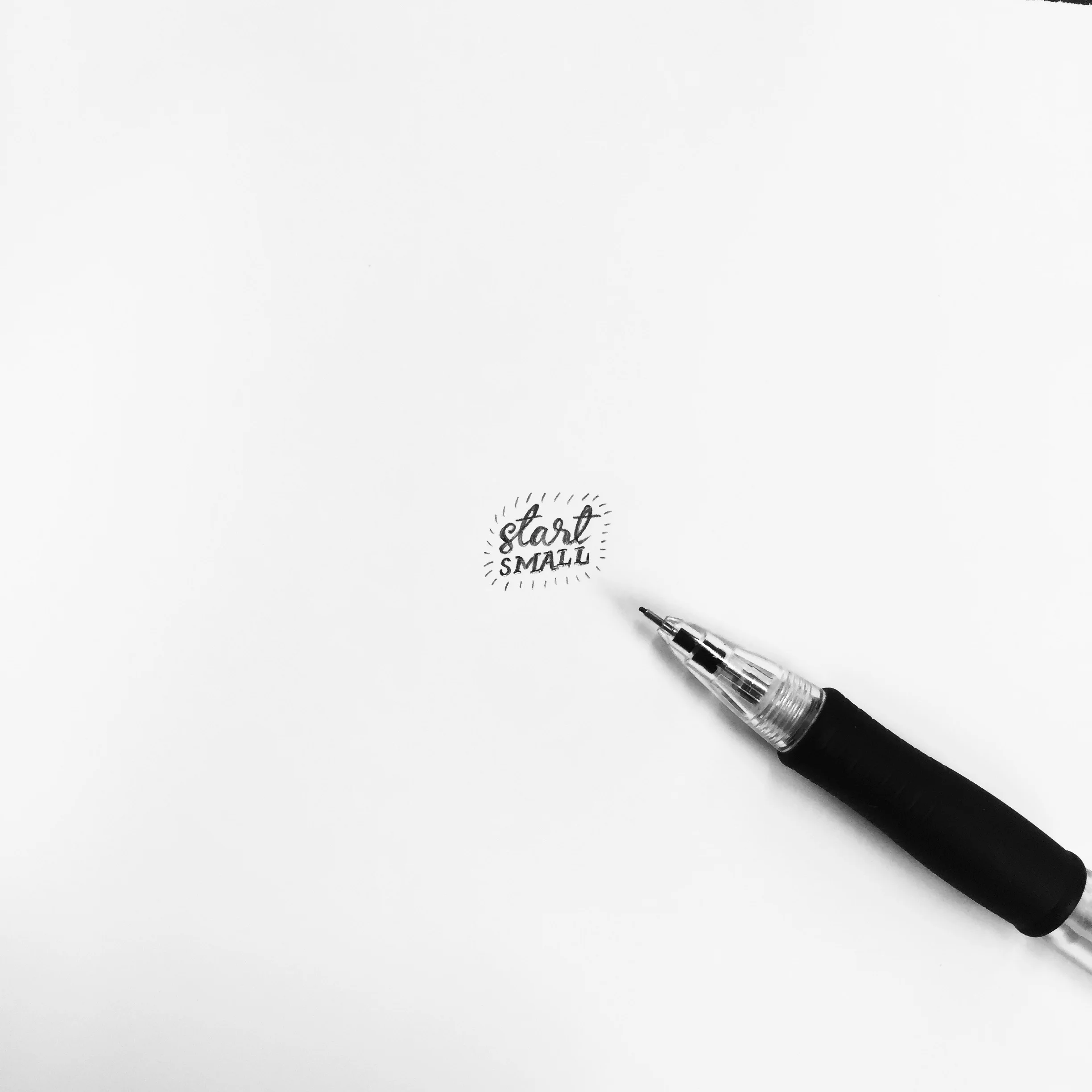 start small