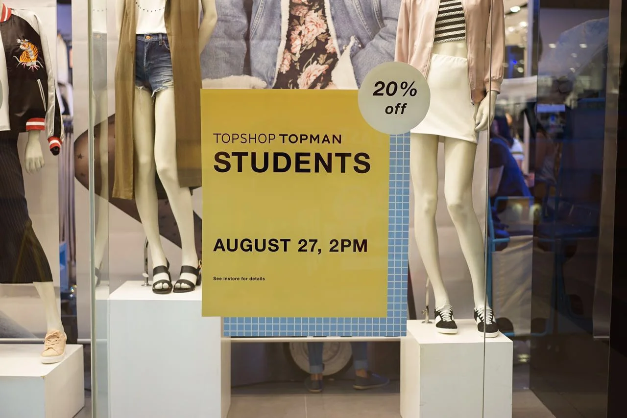 TOPSHOP TOPMAN STUDENTS 2016