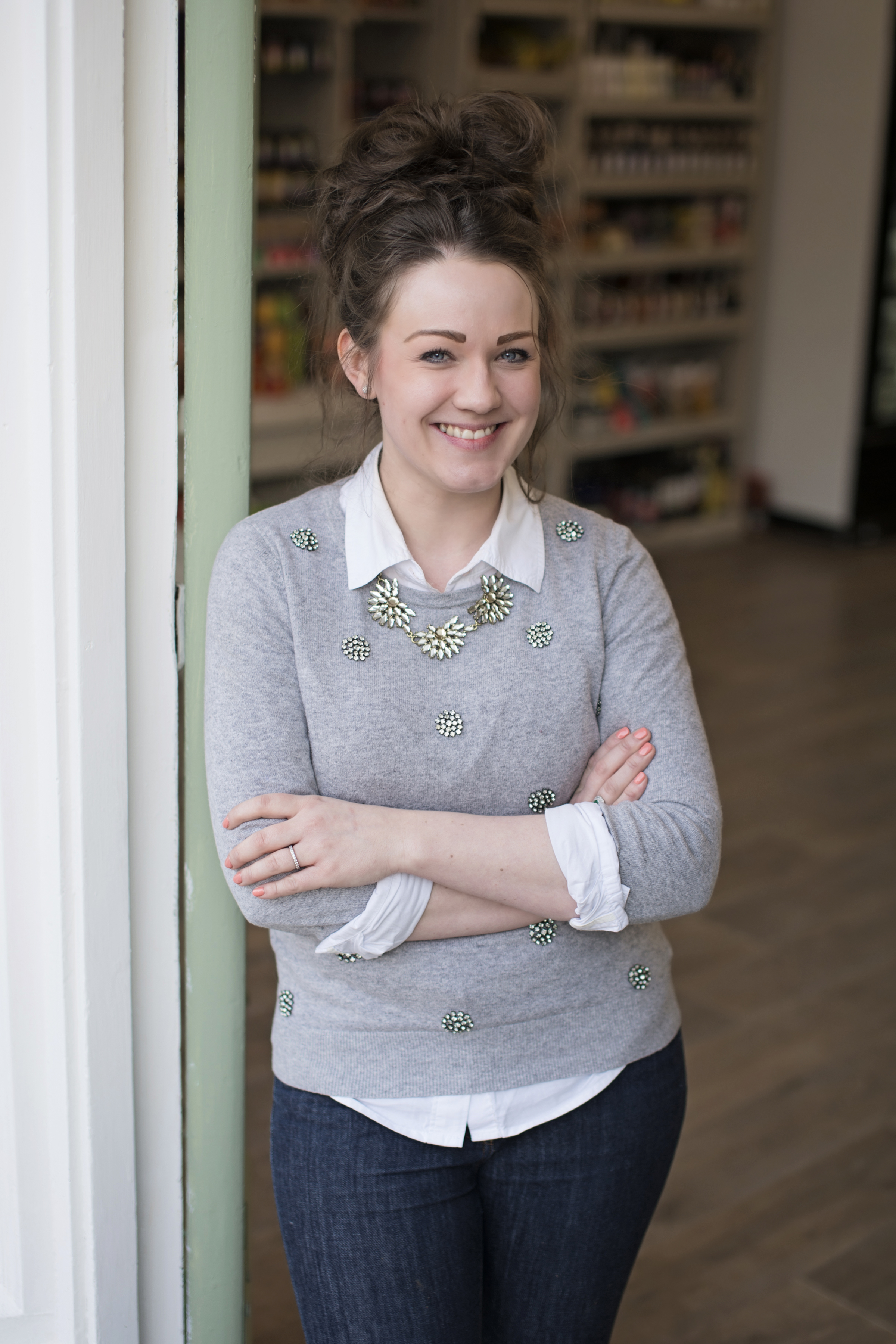 Michelle at Earsham Street Deli
