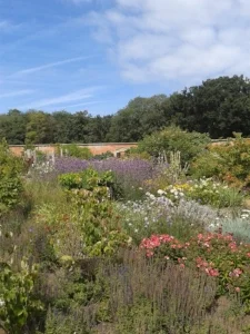 The walled gardens in full glory