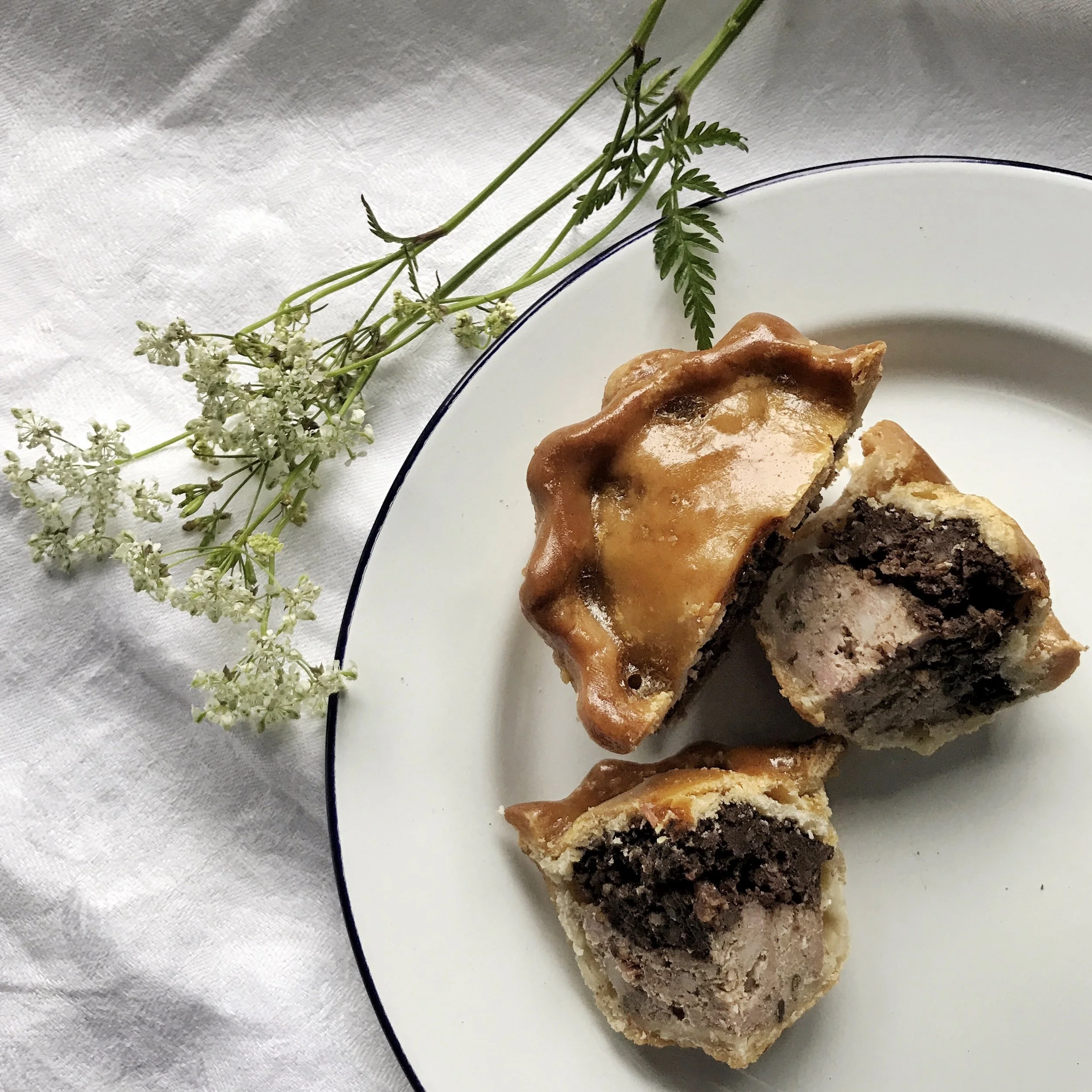 Black Pudding Pork Pie