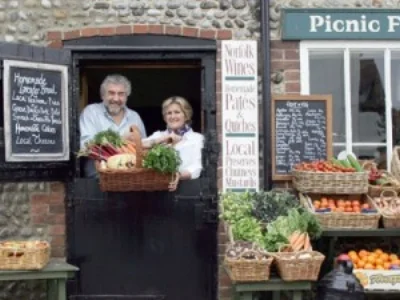 John and Vic at Picnic Fayre