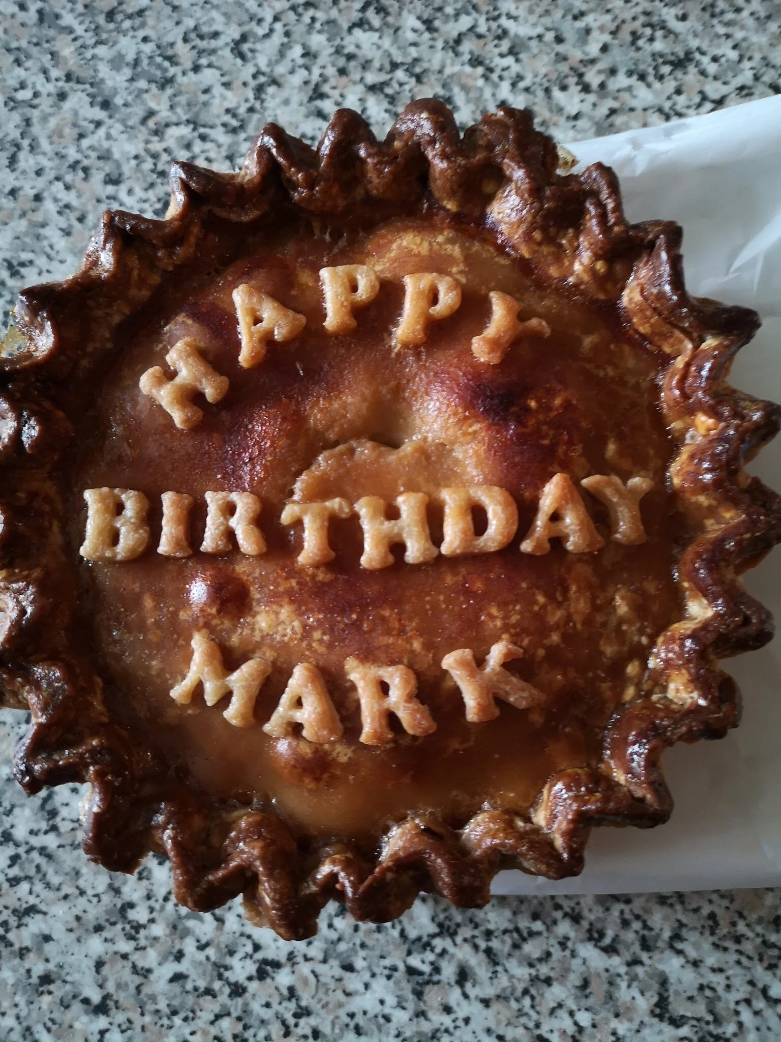 Bray's Cottage birthday celebration pork pie mail order