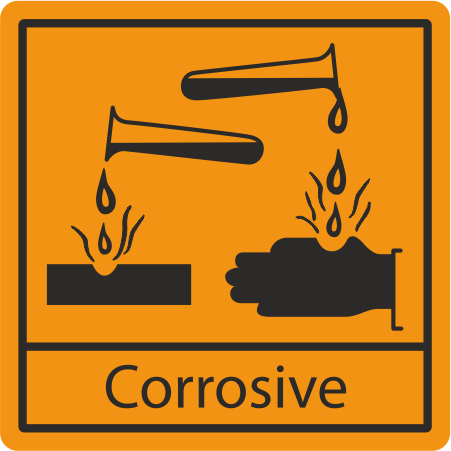 Corrosive Labels
