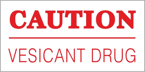 Caution Drug Labels