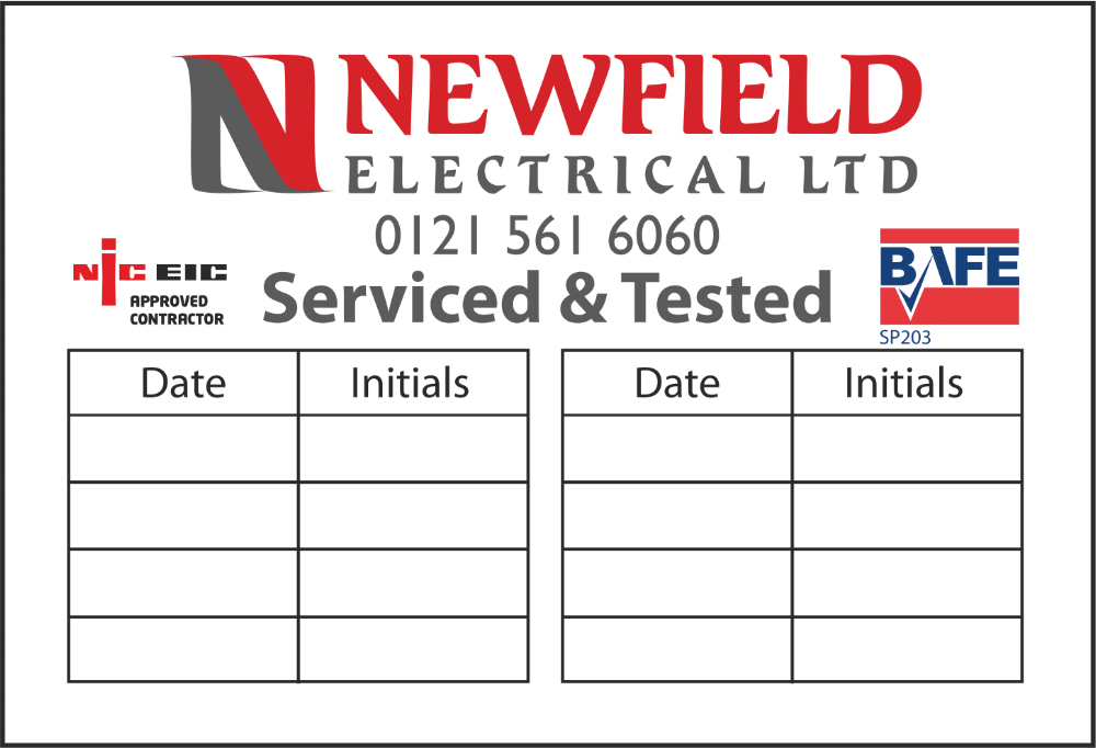 electrical labels stickers