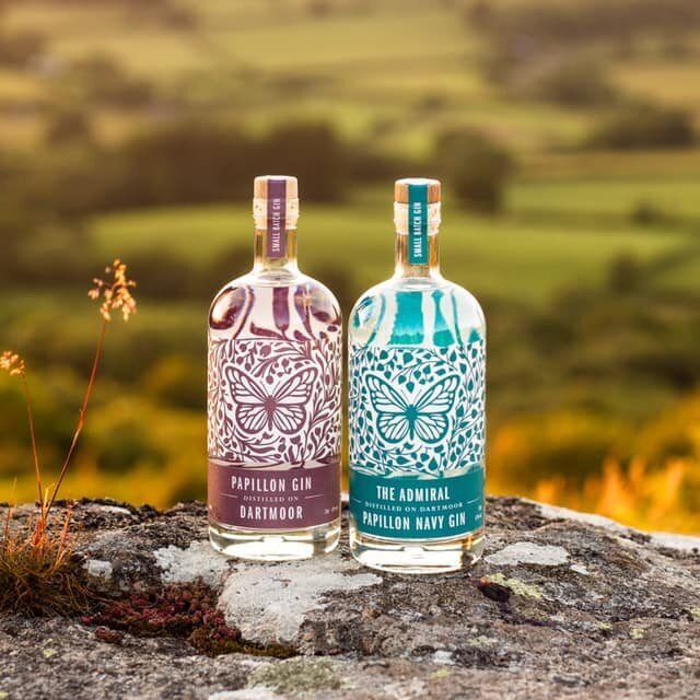 Papillon Gin Labels