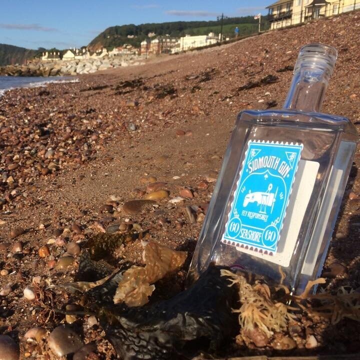 Sidmouth Gin Label