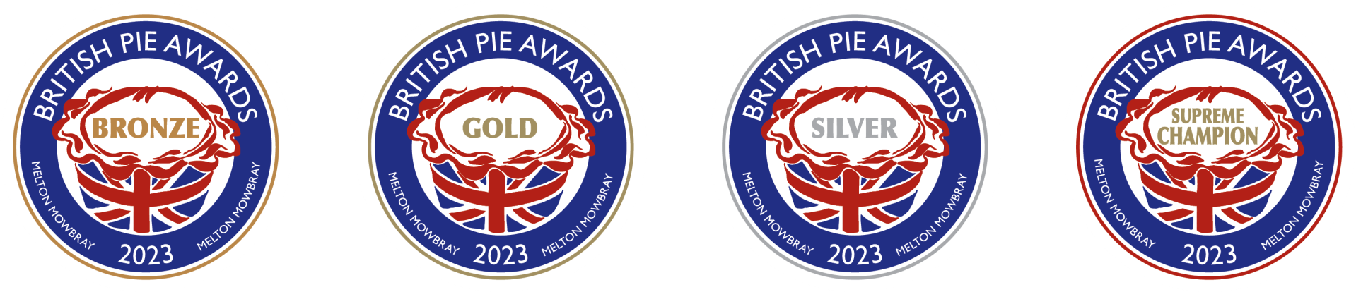 British Pie Awards 2023 Labels