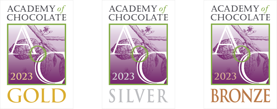 Academy of Chocolate Award Labels 2023