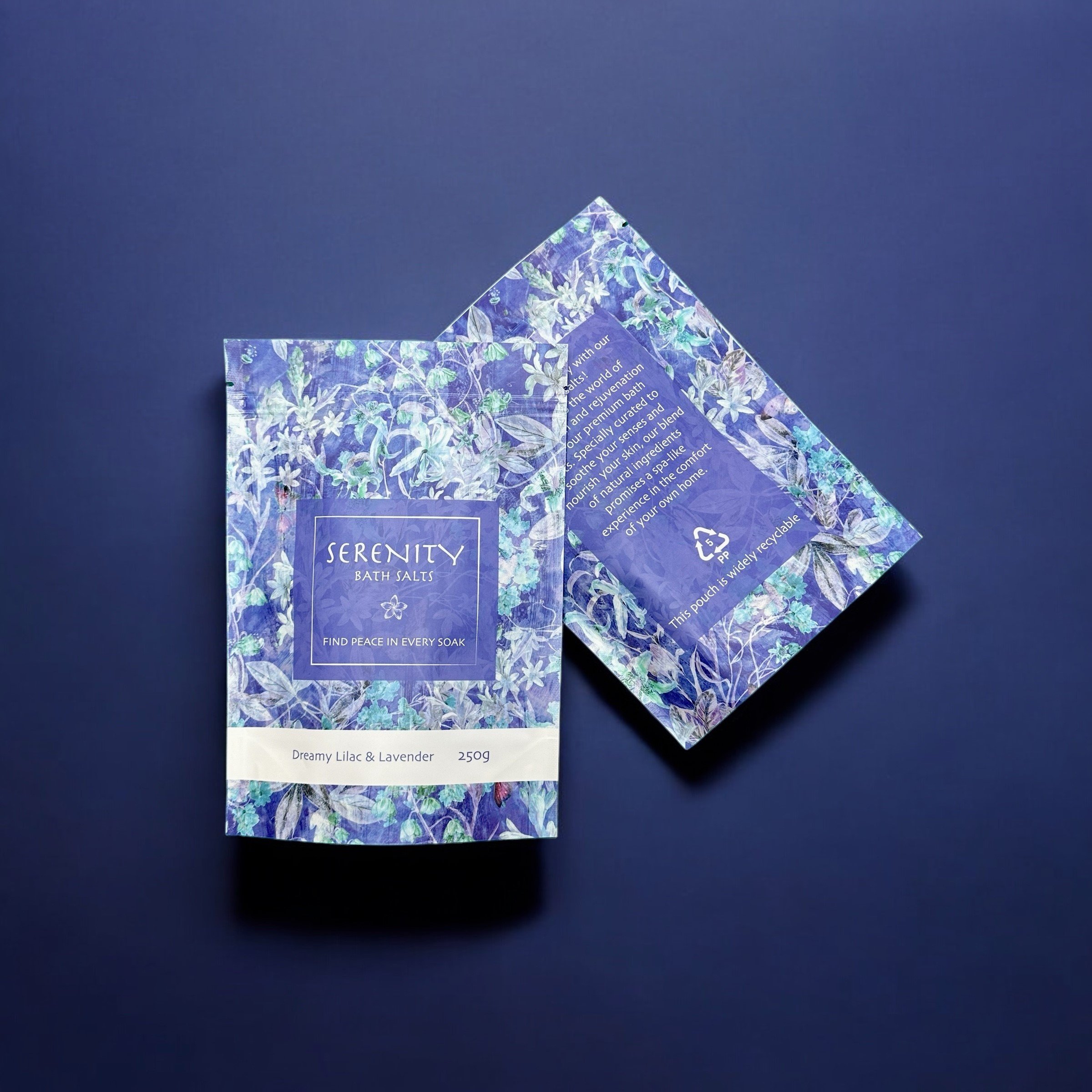 Pouches for Bath Salts