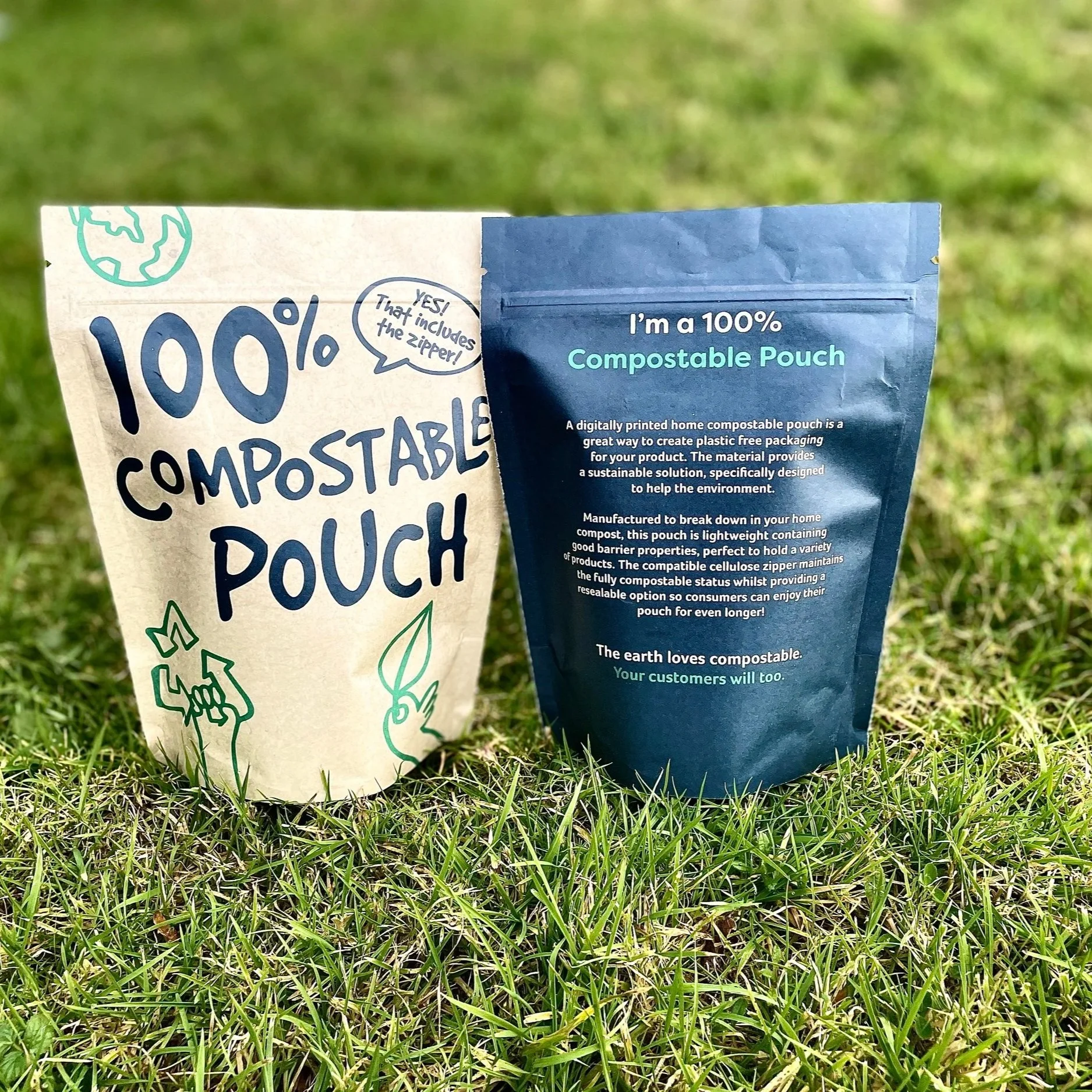 Compostable Stand Up Pouch