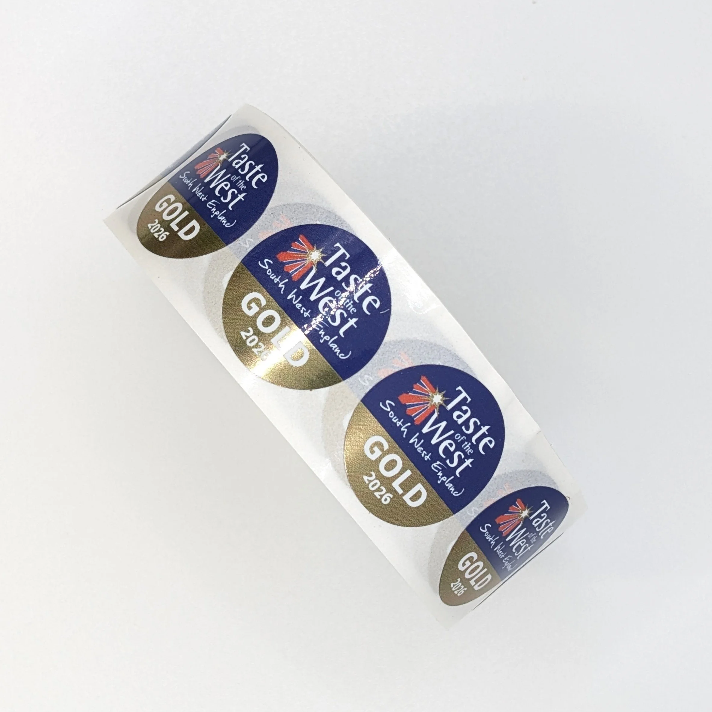 Taste of the West Award Labels