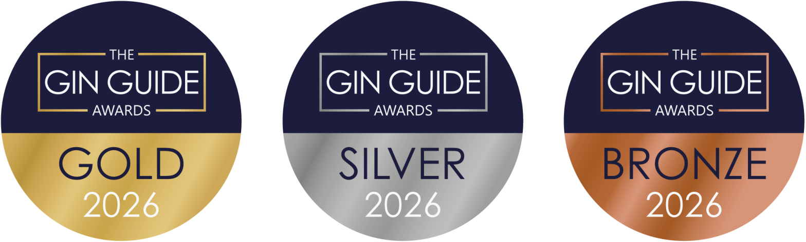 The Gin Guide 2026 Award Labels