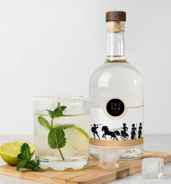Exeter Gin Label