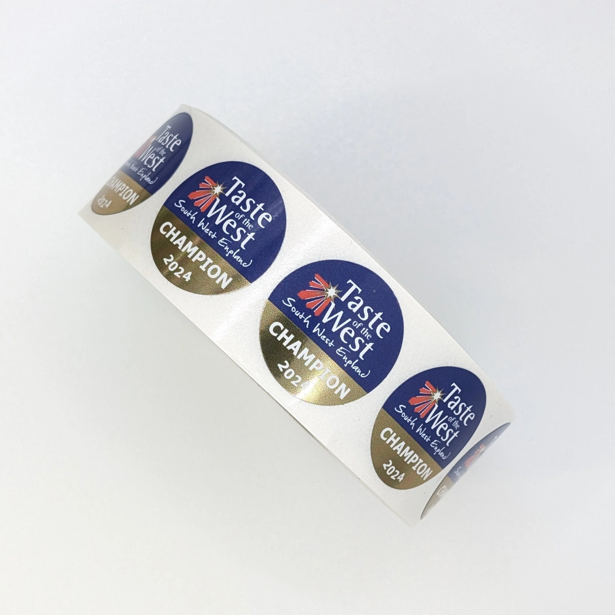 Taste of the West Award Labels