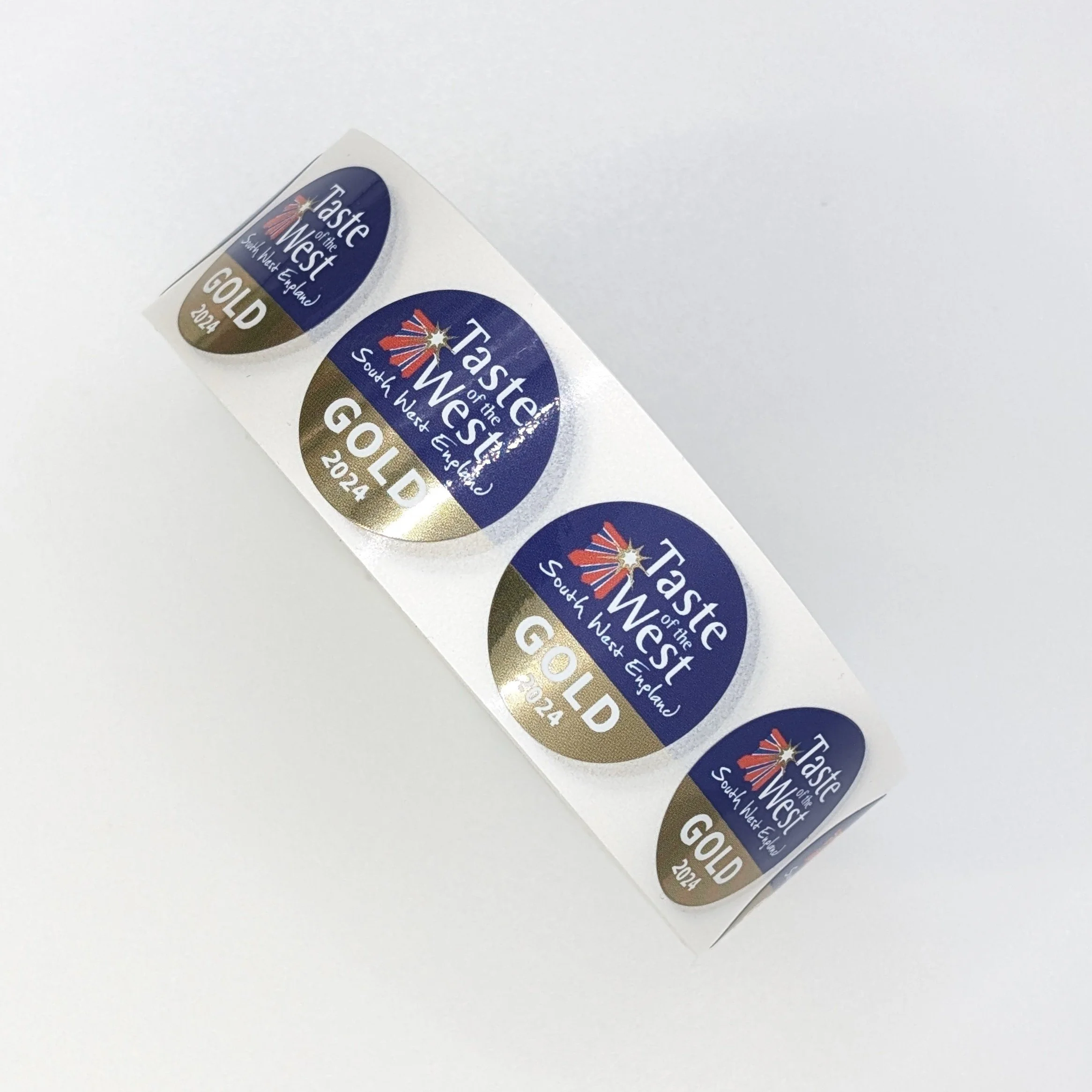 Taste of the West Award Labels