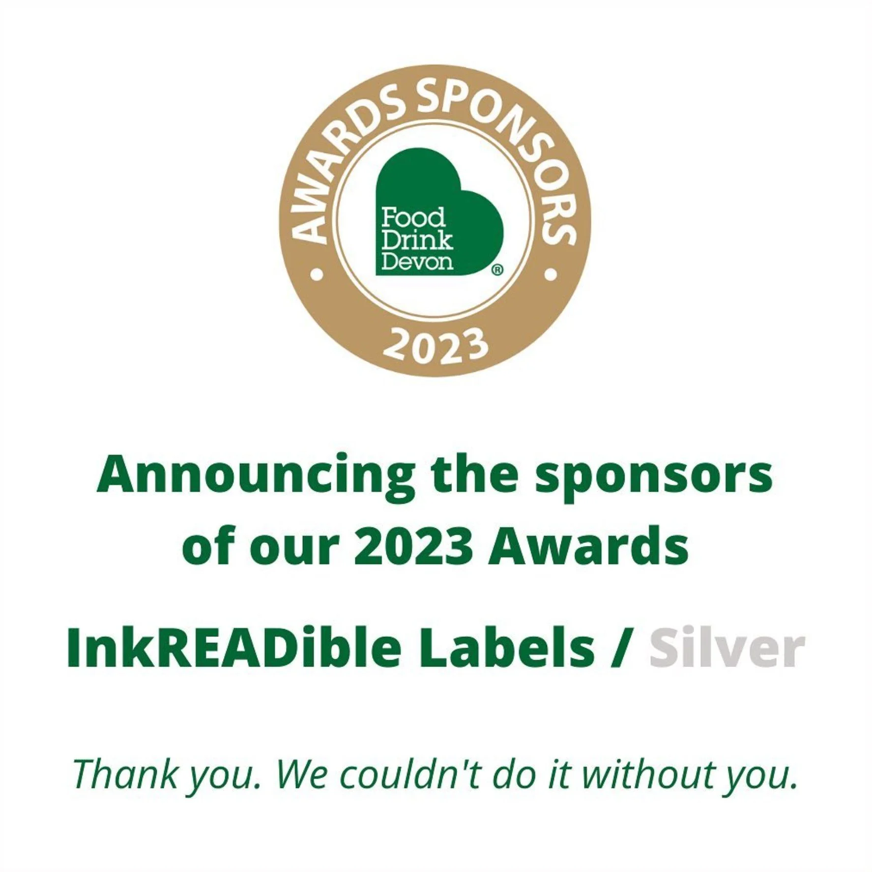 Proud Sponsor of Food Drink Devon