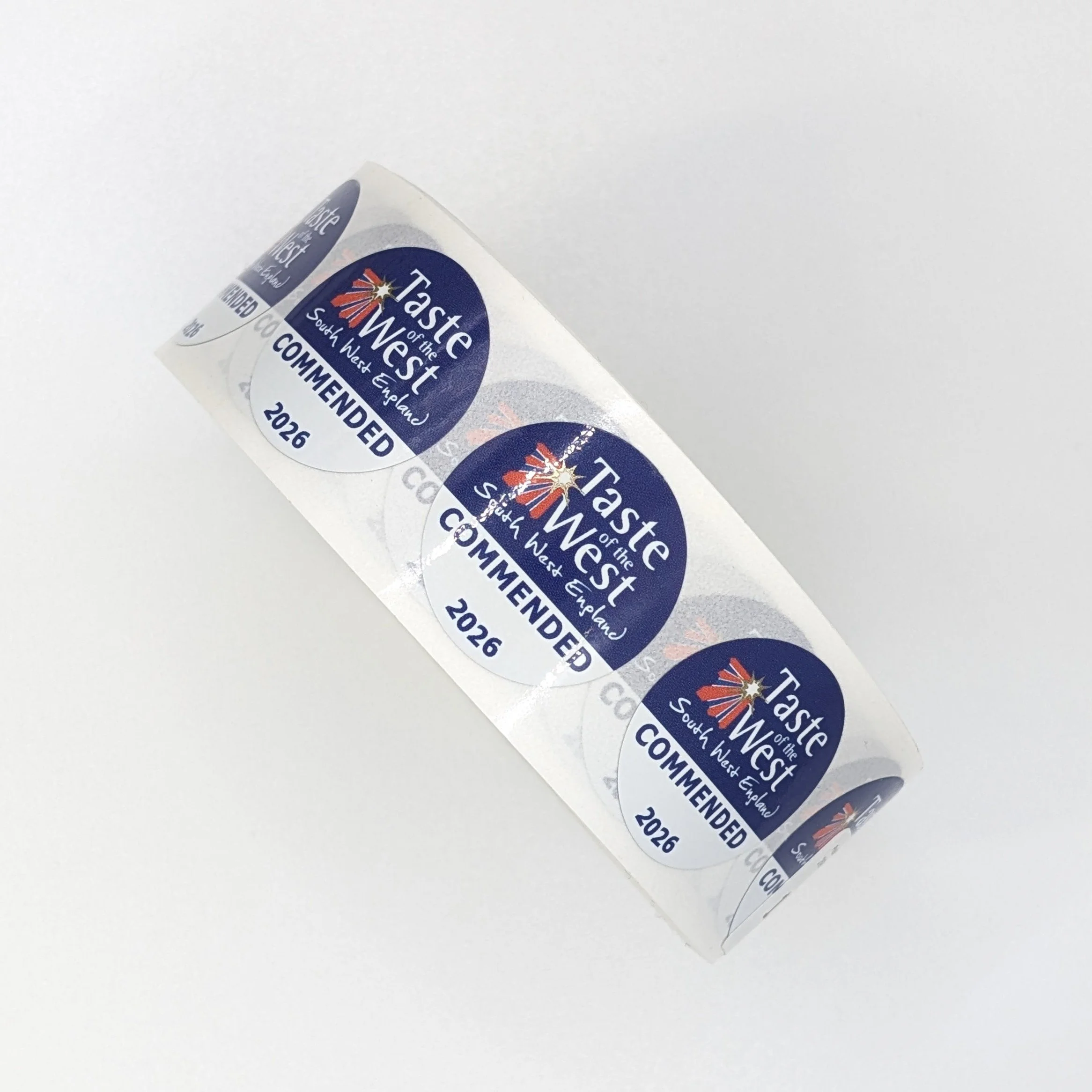 Taste of the West Award Labels