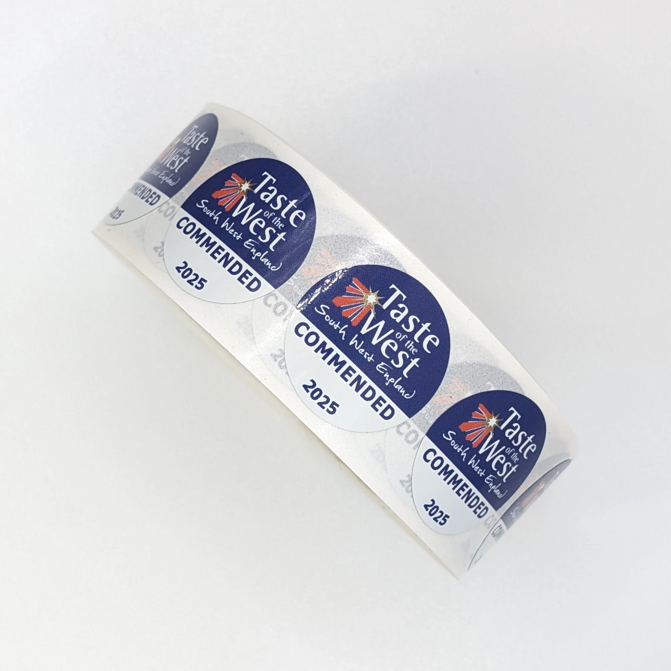 Taste of the West Award Labels