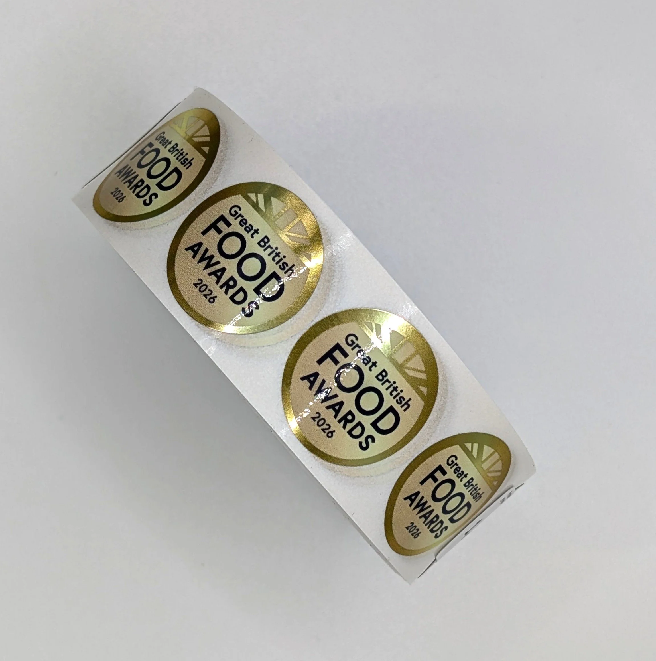 The Great British Food Award Labels