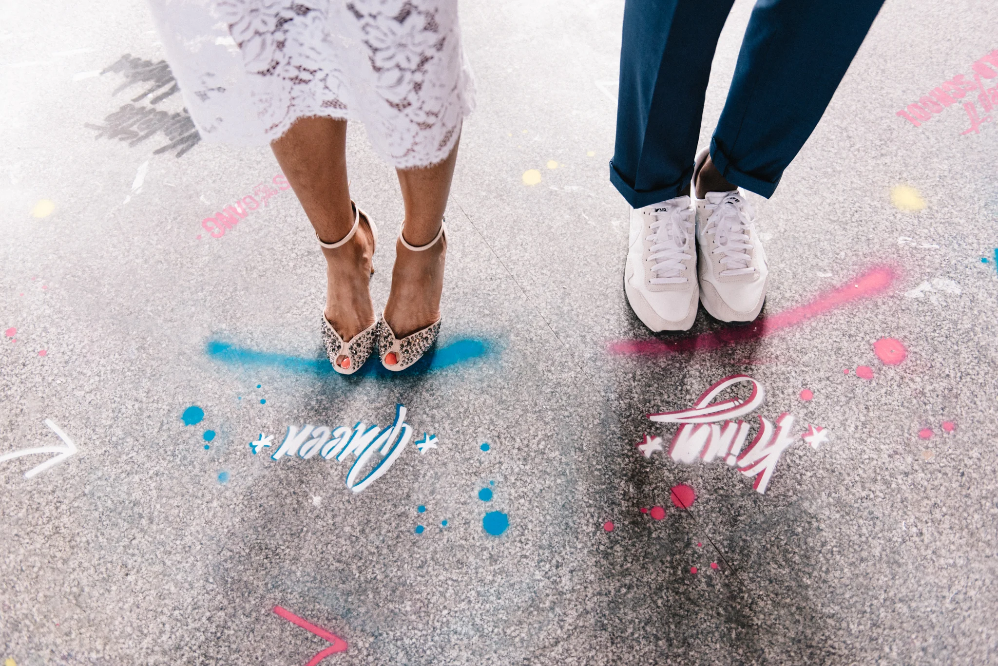 90s Hip Hop Wedding Shoot