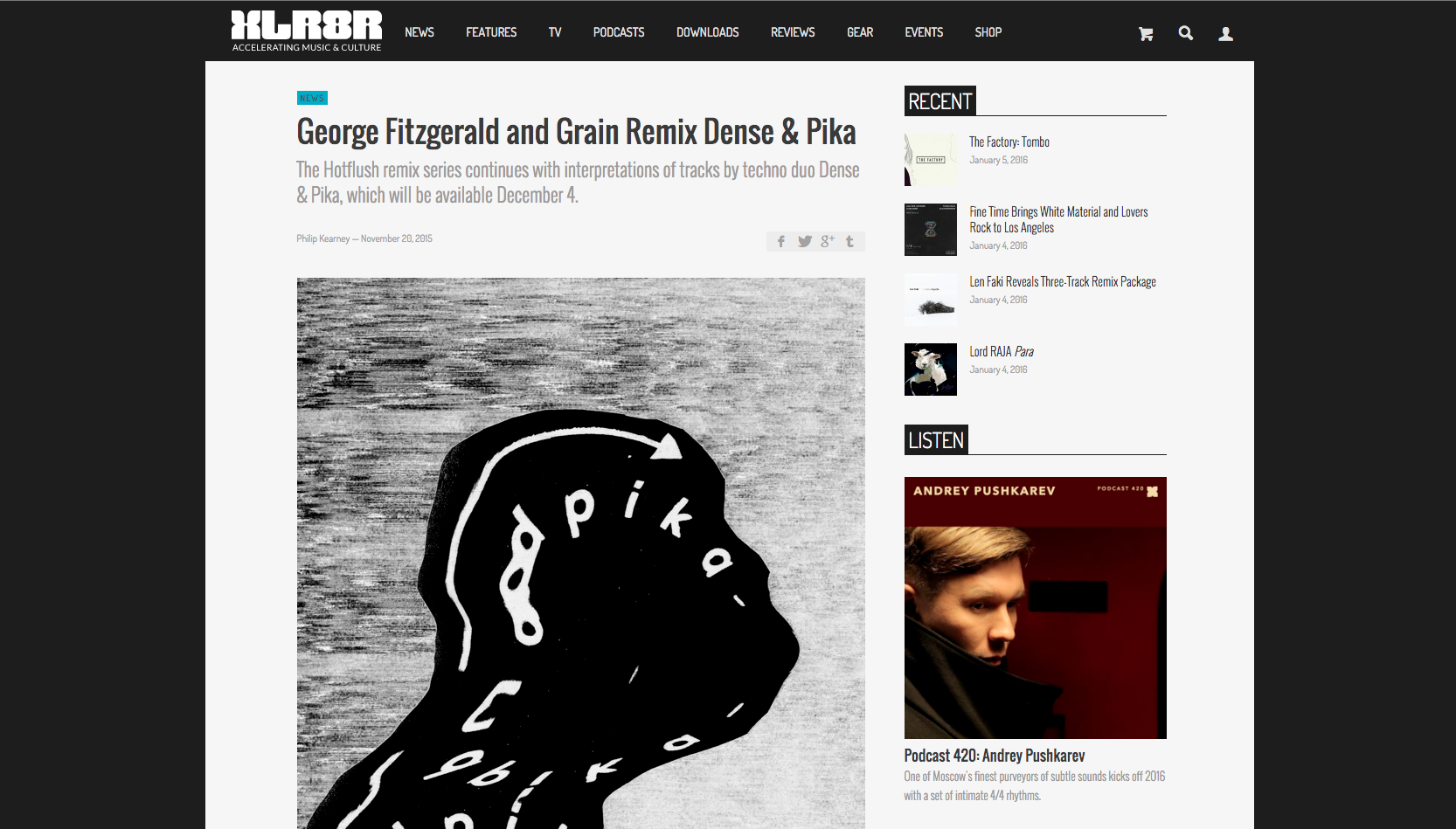 XLR8R News Release