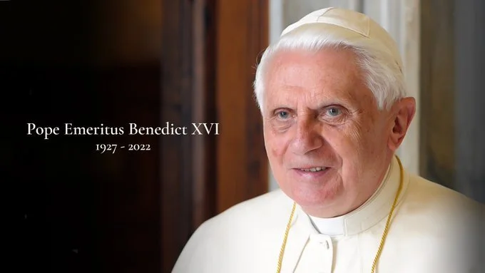 Pope Emeritus Benedict XVI has passed to the Father
