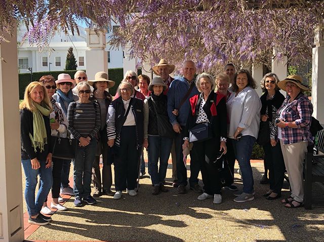 Another fantastic day .. started with Old Parliament House, then moving on to the National Botanical Garden where we had a terrific walking tour with volunteer guides. Amazing lunch there at the Pollen Caf&eacute; finishing up with a visit to the ext