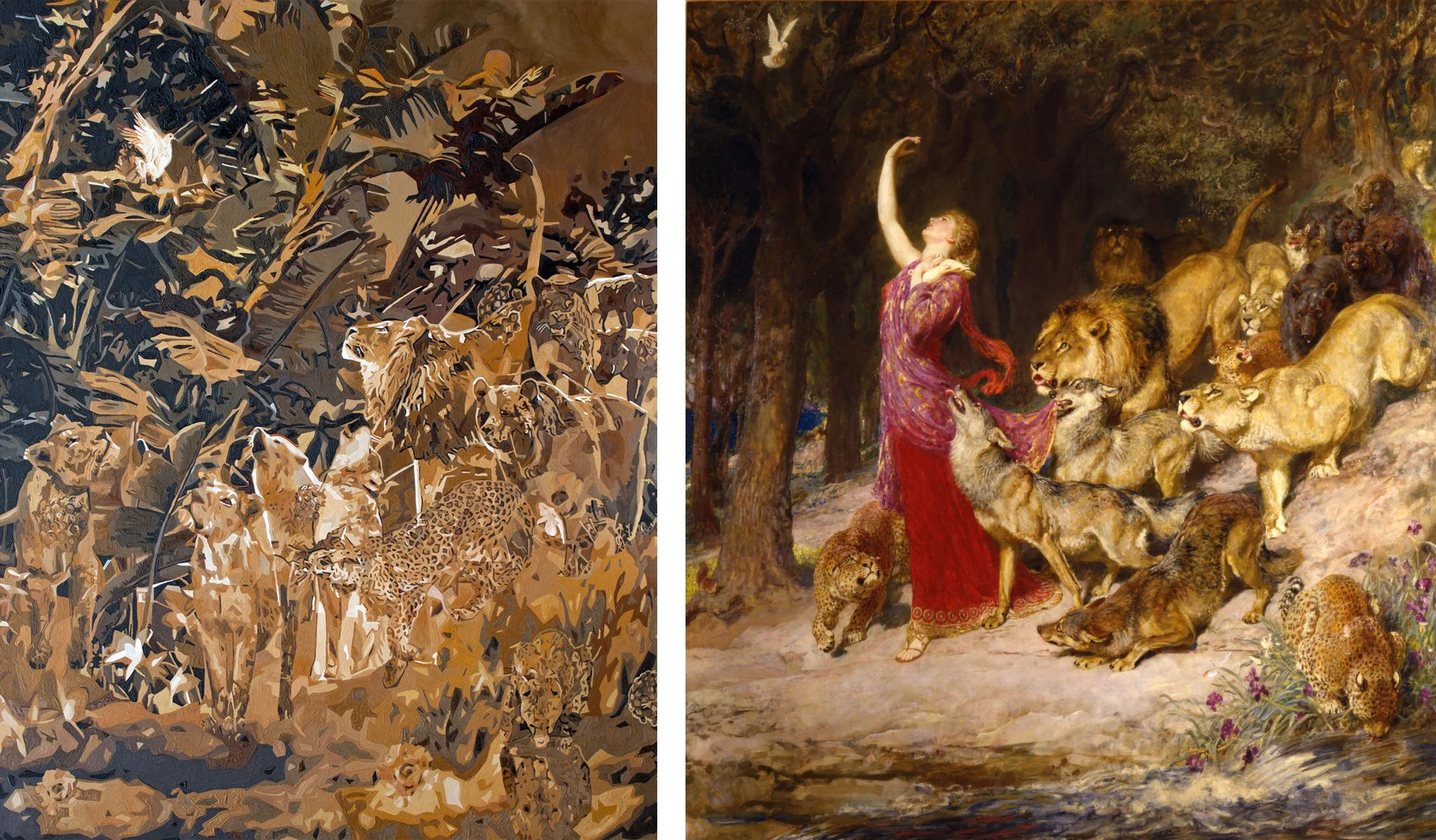 'PEACE AND VANITY' (AFTER BRITON RIVIERE)