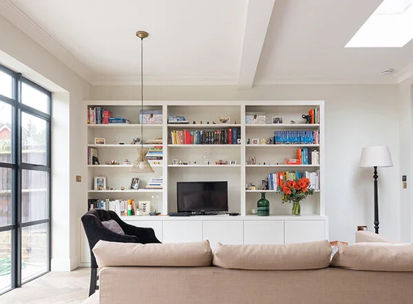 Bookcase and storage unit, Townley Road, 2019