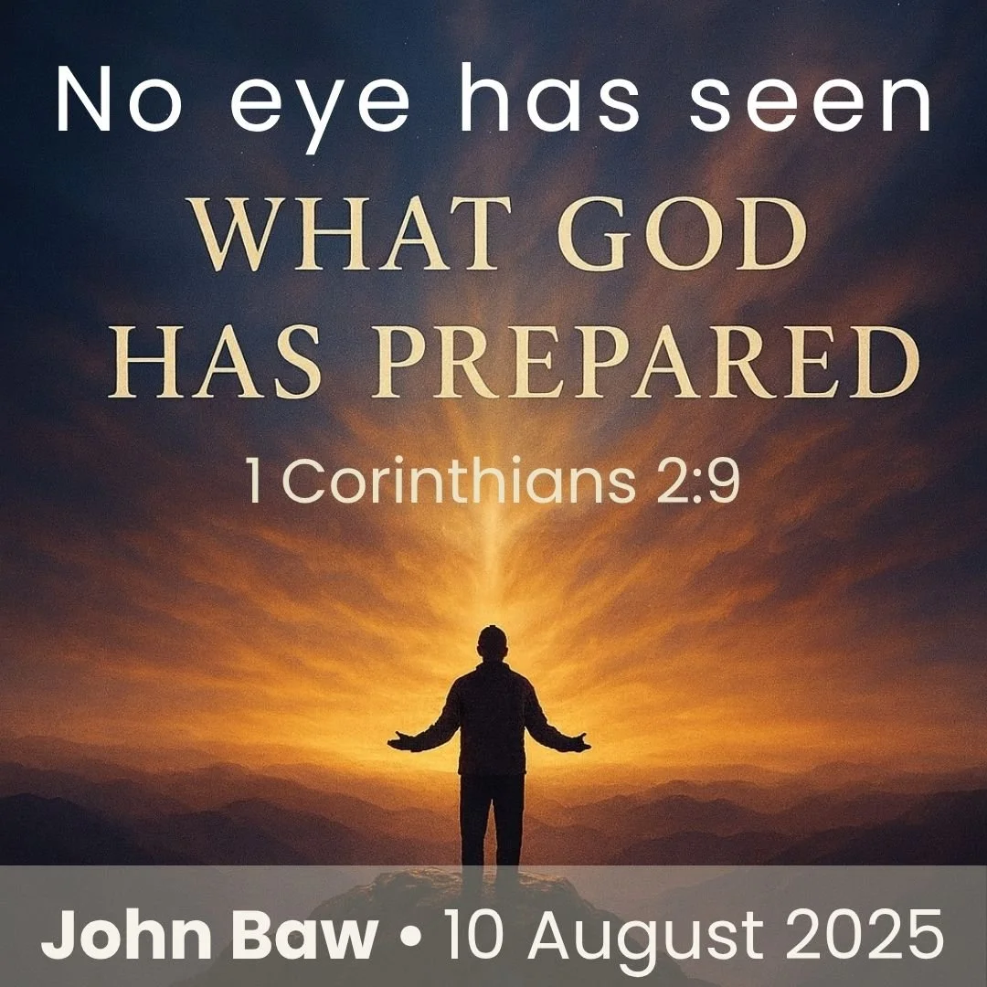 No eye has seen