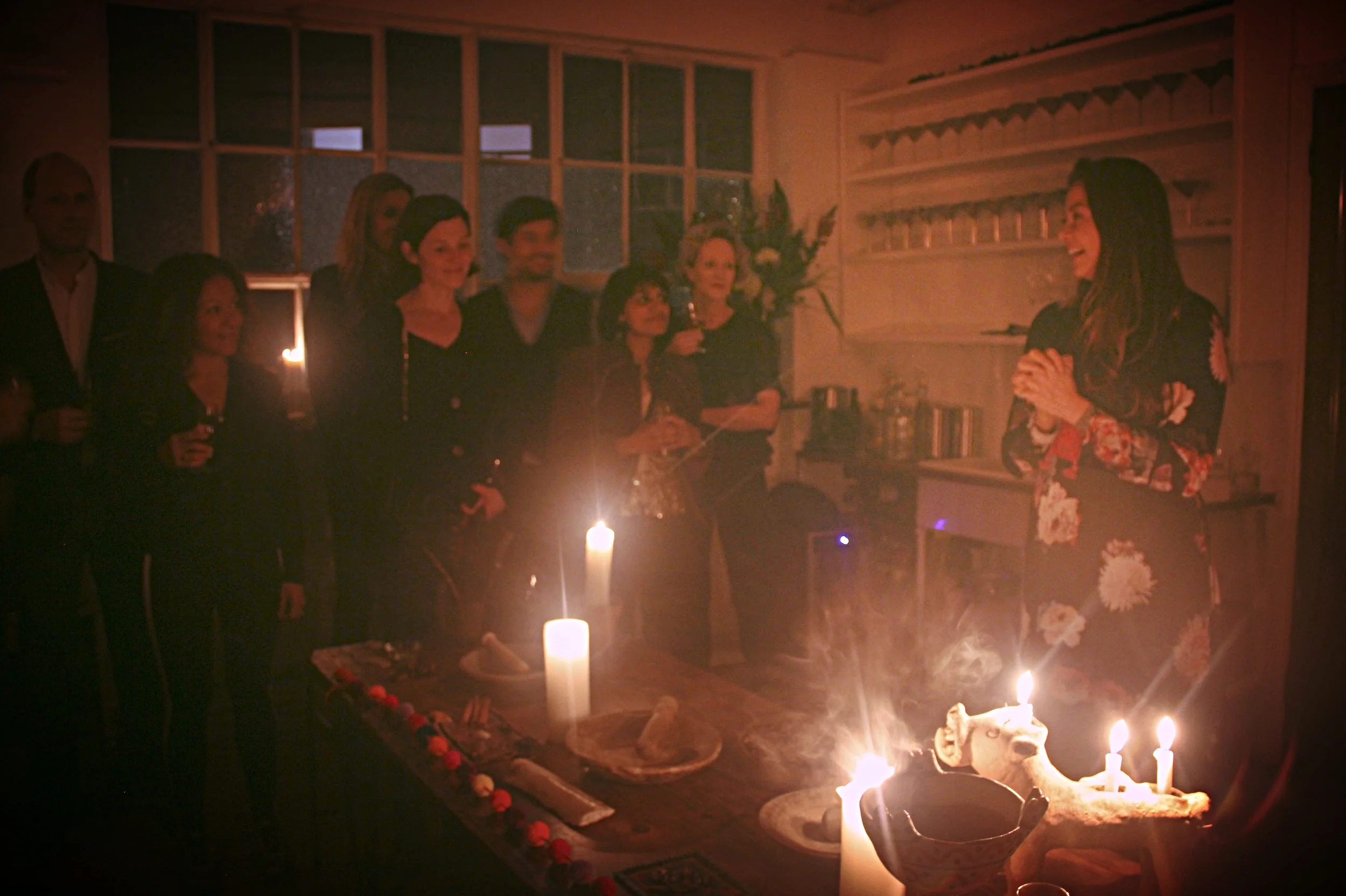 Mexican dinner and cacao ceremony