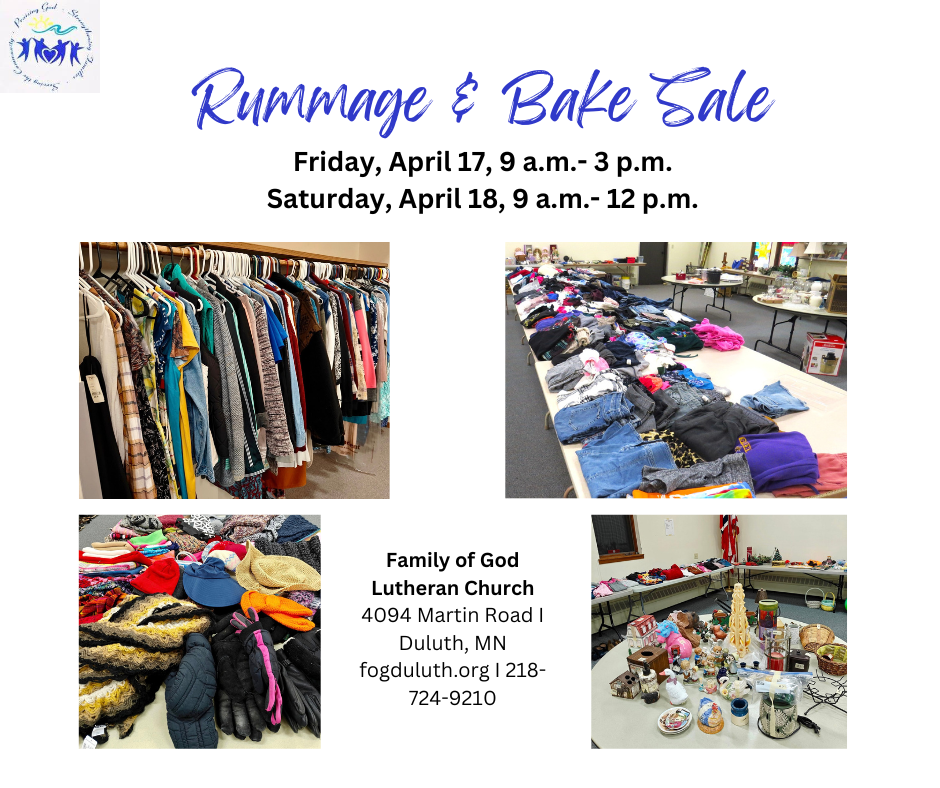 Rummage & Bake Sale
