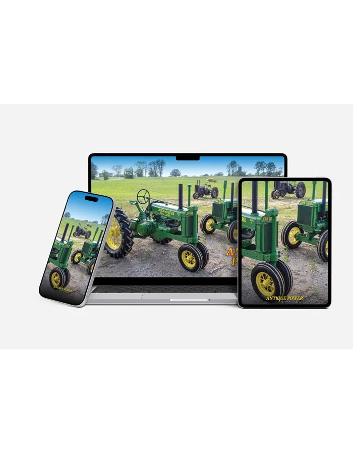 Antique Power John Deere Trio Digital Wallpaper Pack