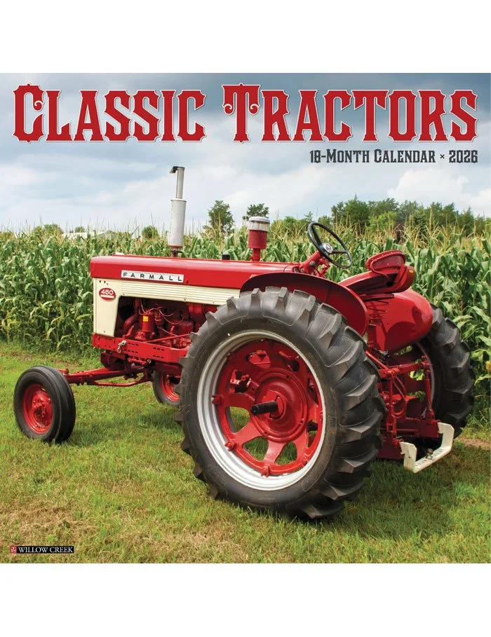 Classic Tractors Wall Calendar