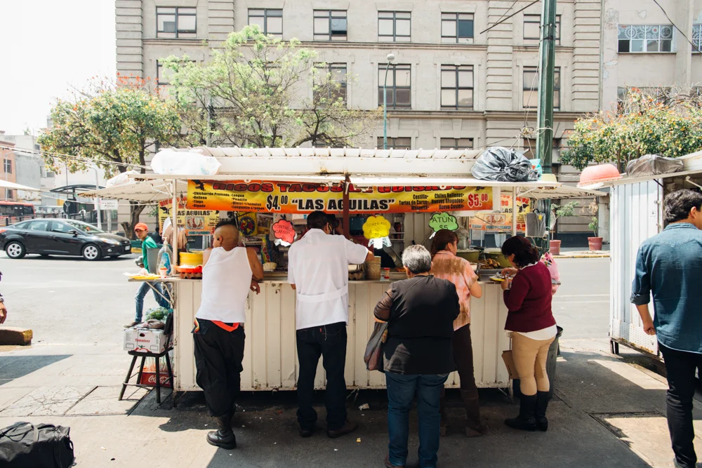 Ricos Tacos Guisados "Las Aguilas", CDMX, México