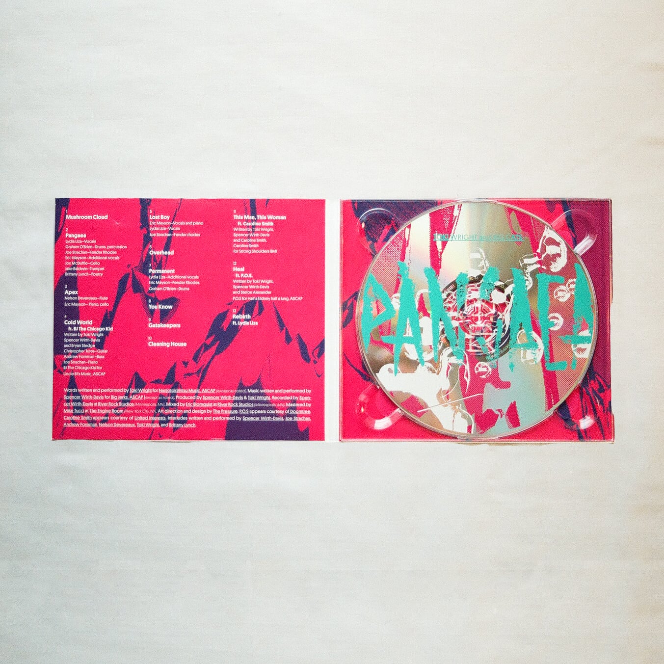 Toki Wright & Big Cats - Pangaea CD