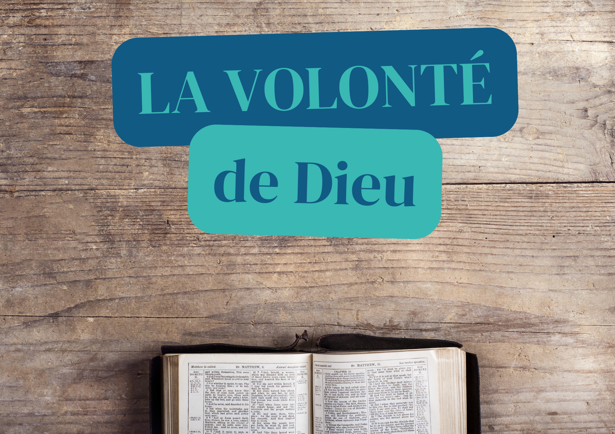 La volonté de Dieu
