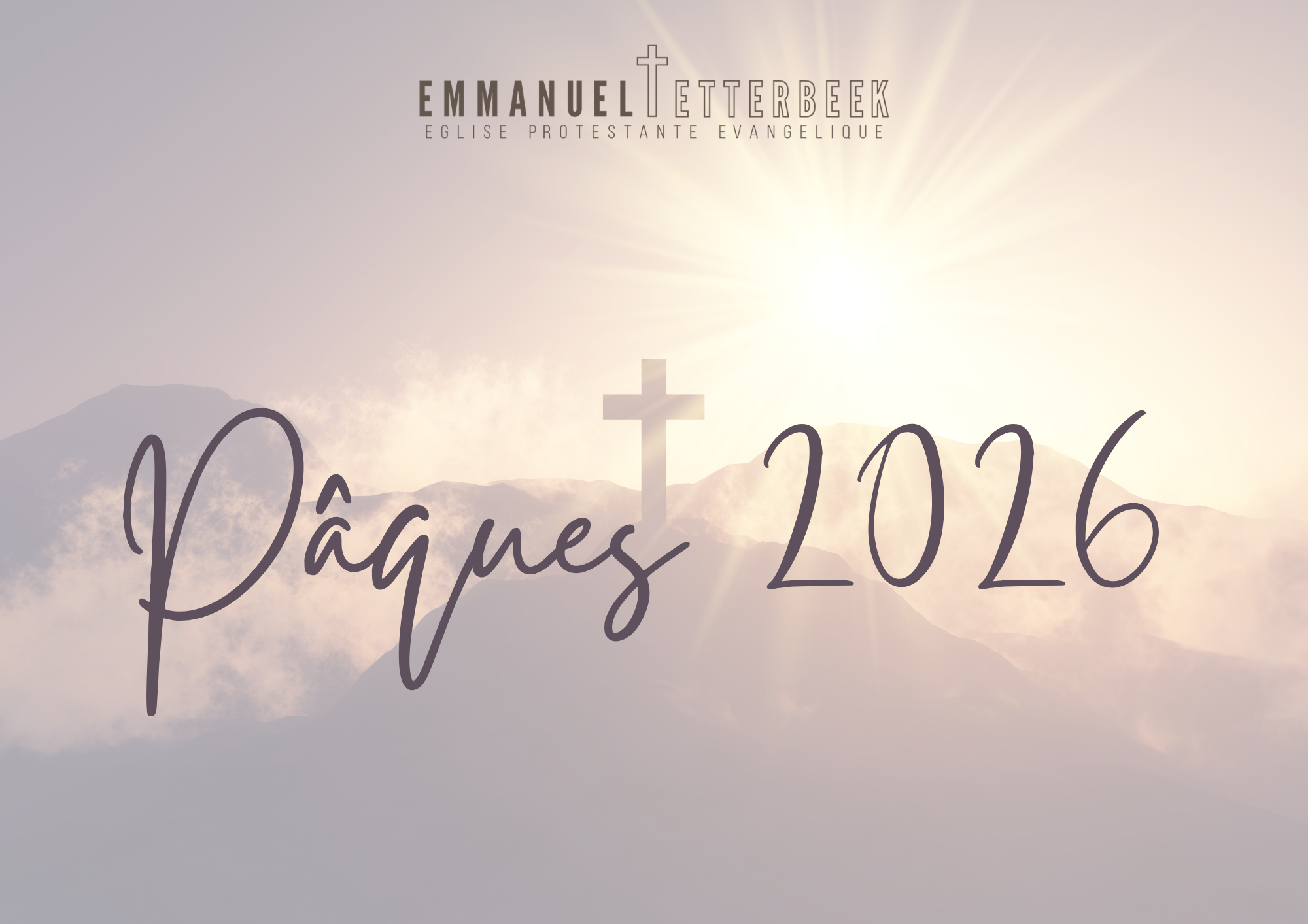 Pâques 2026 : Jésus est ressuscité !