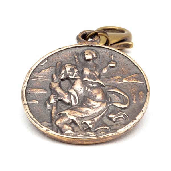 St. Christopher & Our Lady of the Road with Clasp