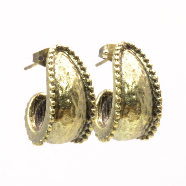 Bronze Hoop Earrings