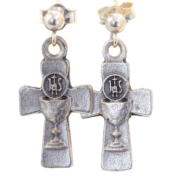 Chalice and Host Earrings